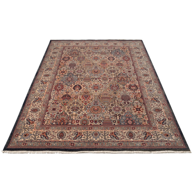 Covor din lana Colectia Antique 7576-1-53551, Maro/Bej, design Oriental